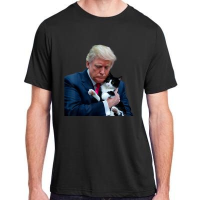 Trump 2024 Cat Maga Funny Trump Cat Adult ChromaSoft Performance T-Shirt