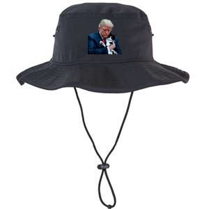 Trump 2024 Cat Maga Funny Trump Cat Legacy Cool Fit Booney Bucket Hat