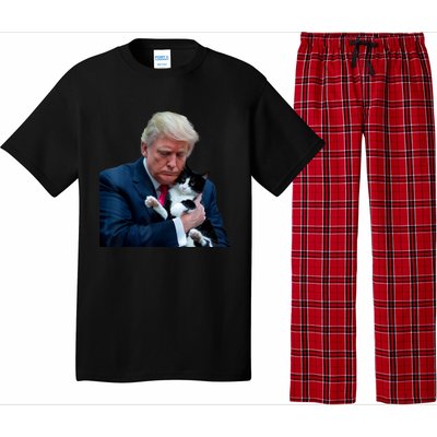 Trump 2024 Cat Maga Funny Trump Cat Pajama Set