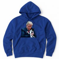 Trump 2024 Cat Maga Funny Trump Cat Hoodie