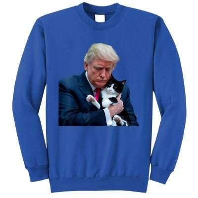 Trump 2024 Cat Maga Funny Trump Cat Sweatshirt