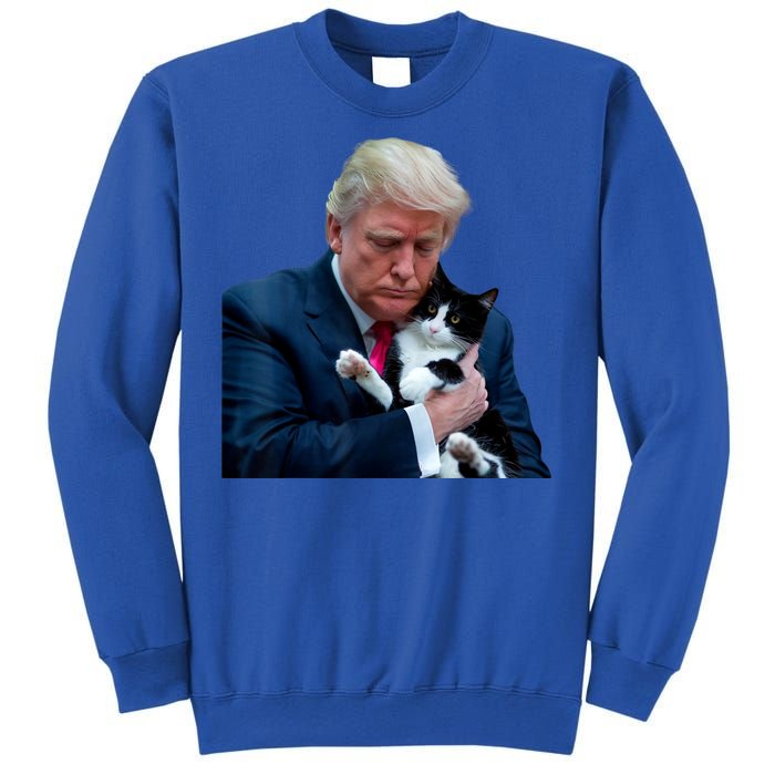 Trump 2024 Cat Maga Funny Trump Cat Sweatshirt