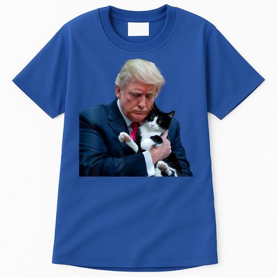 Trump 2024 Cat Maga Funny Trump Cat Tall T-Shirt