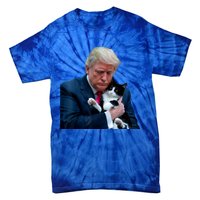 Trump 2024 Cat Maga Funny Trump Cat Tie-Dye T-Shirt