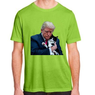 Trump 2024 Cat Maga Funny Trump Cat Adult ChromaSoft Performance T-Shirt