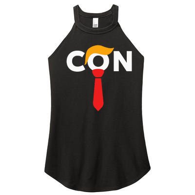 Trump 2024 Convicted Felon Don The Con Women's Perfect Tri Rocker Tank