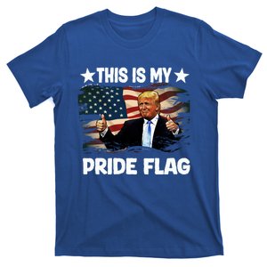 Trump 2024 Convicted Felon This Is My Pride Flag Gift T-Shirt