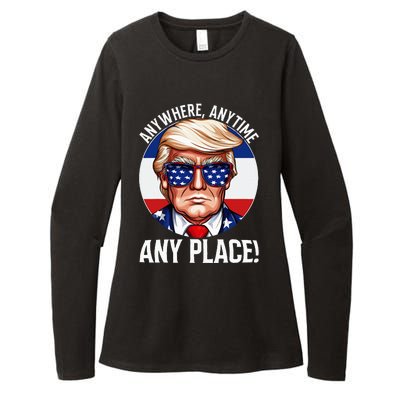 Trump 2024 Debate 2024 Election Funny Trump Biden Womens CVC Long Sleeve Shirt