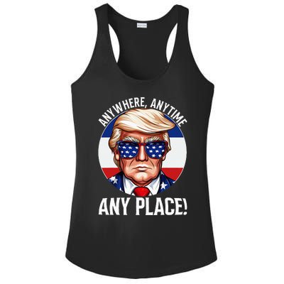 Trump 2024 Debate 2024 Election Funny Trump Biden Ladies PosiCharge Competitor Racerback Tank