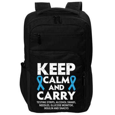 Type 2 Diabetes T2d Warrior Diabetes Awareness Gift Impact Tech Backpack