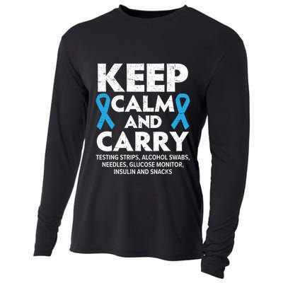 Type 2 Diabetes T2d Warrior Diabetes Awareness Gift Cooling Performance Long Sleeve Crew