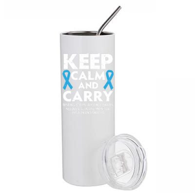 Type 2 Diabetes T2d Warrior Diabetes Awareness Gift Stainless Steel Tumbler