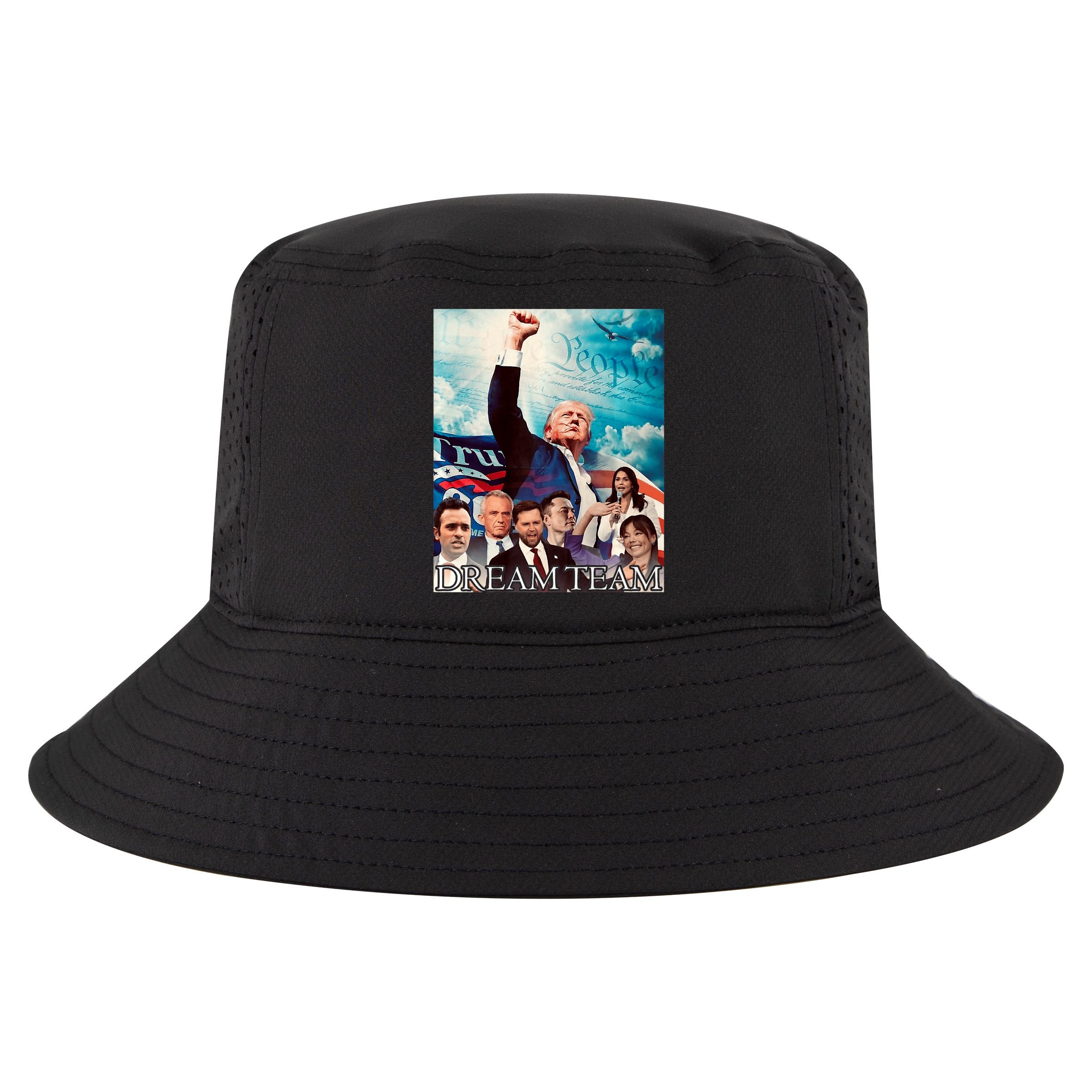 Trump 2024 Dream Team Cool Comfort Performance Bucket Hat
