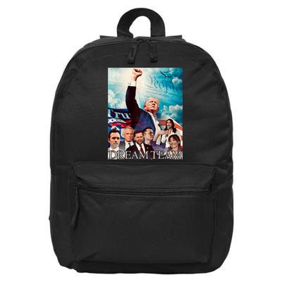 Trump 2024 Dream Team 16 in Basic Backpack