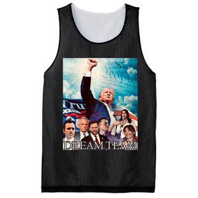 Trump 2024 Dream Team Mesh Reversible Basketball Jersey Tank