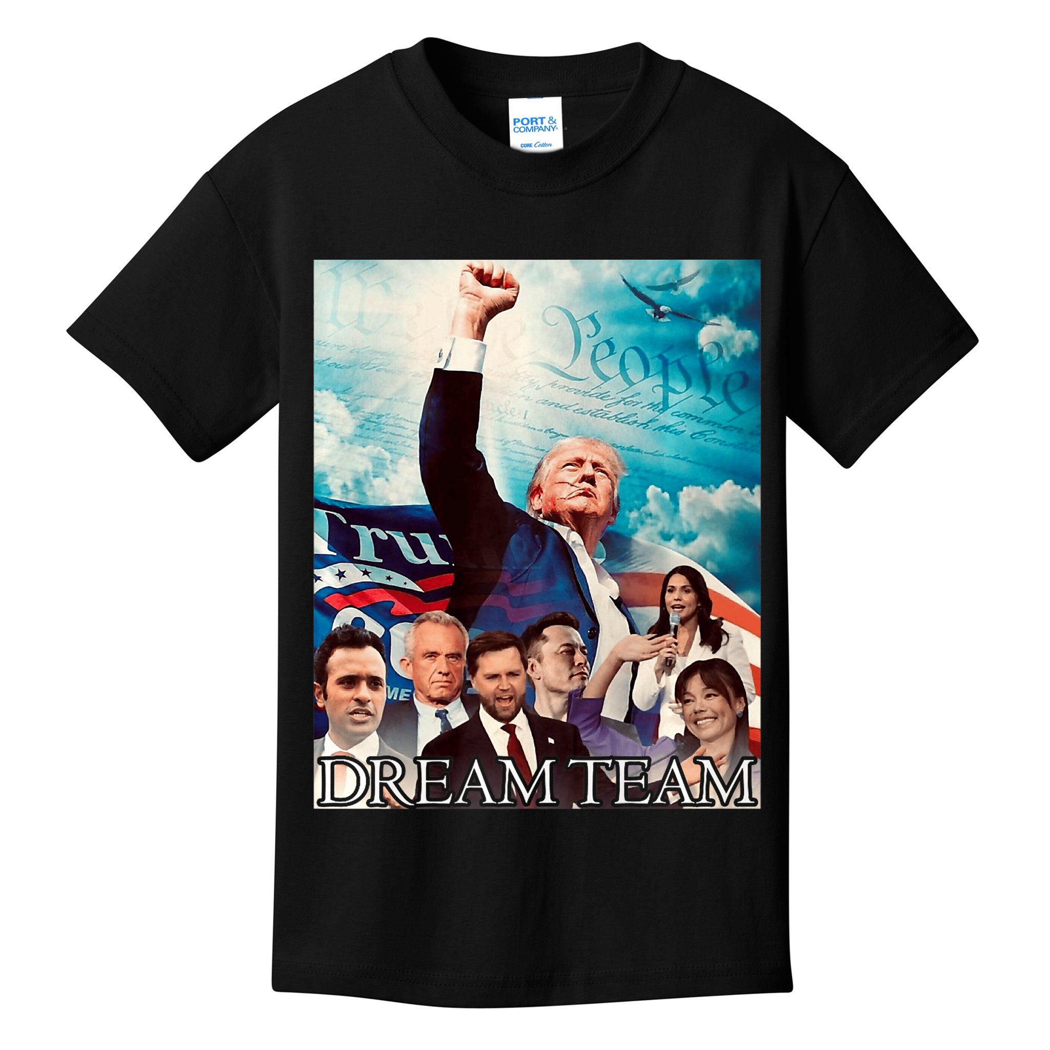 Trump 2024 Dream Team Kids T-Shirt
