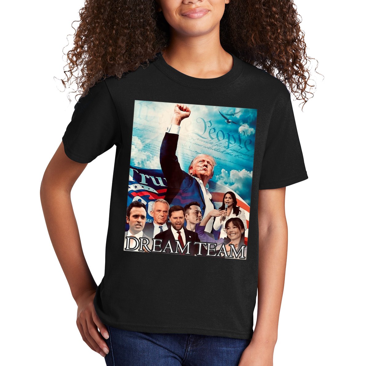 Trump 2024 Dream Team Kids T-Shirt