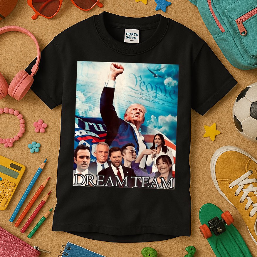 Trump 2024 Dream Team Kids T-Shirt
