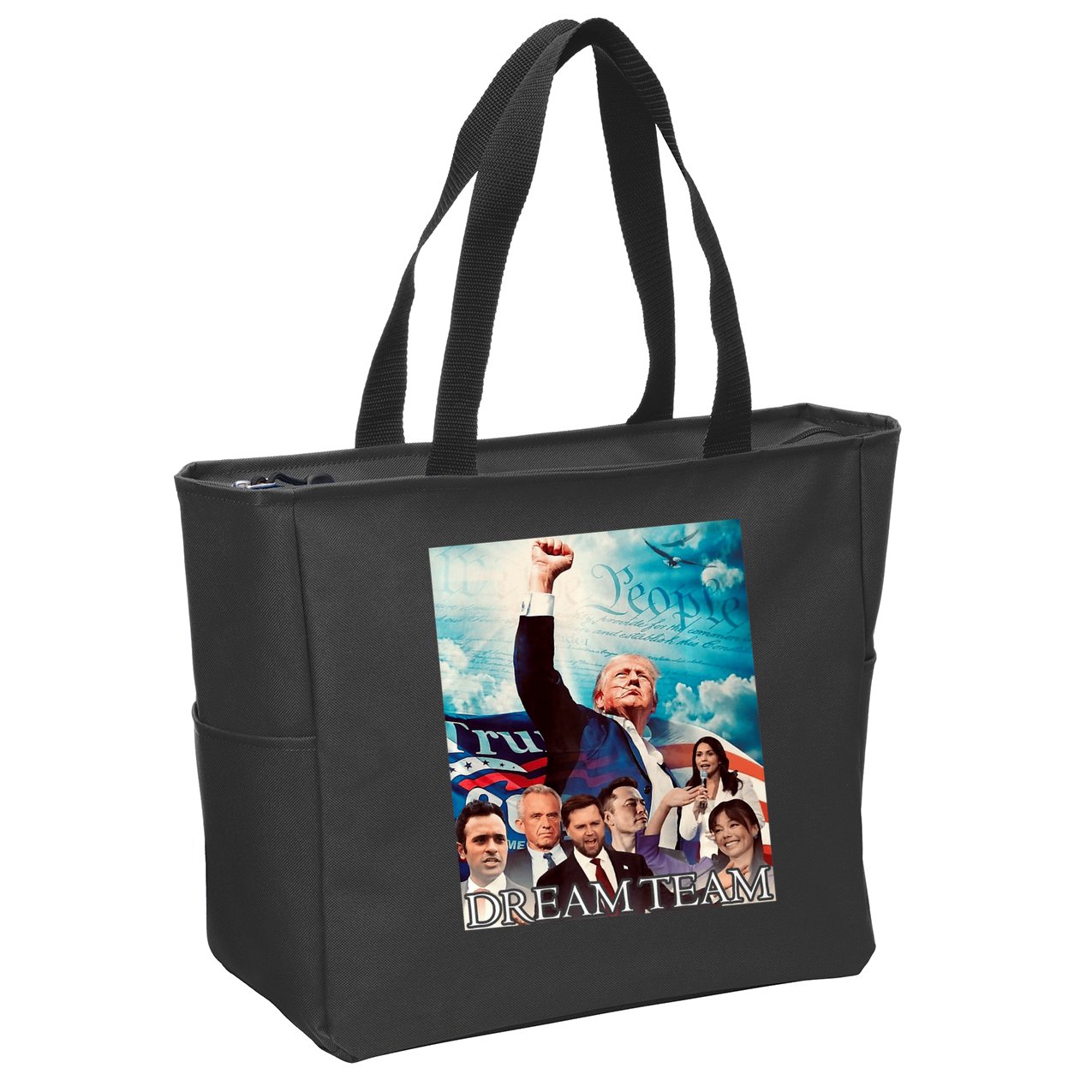 Trump 2024 Dream Team Zip Tote Bag