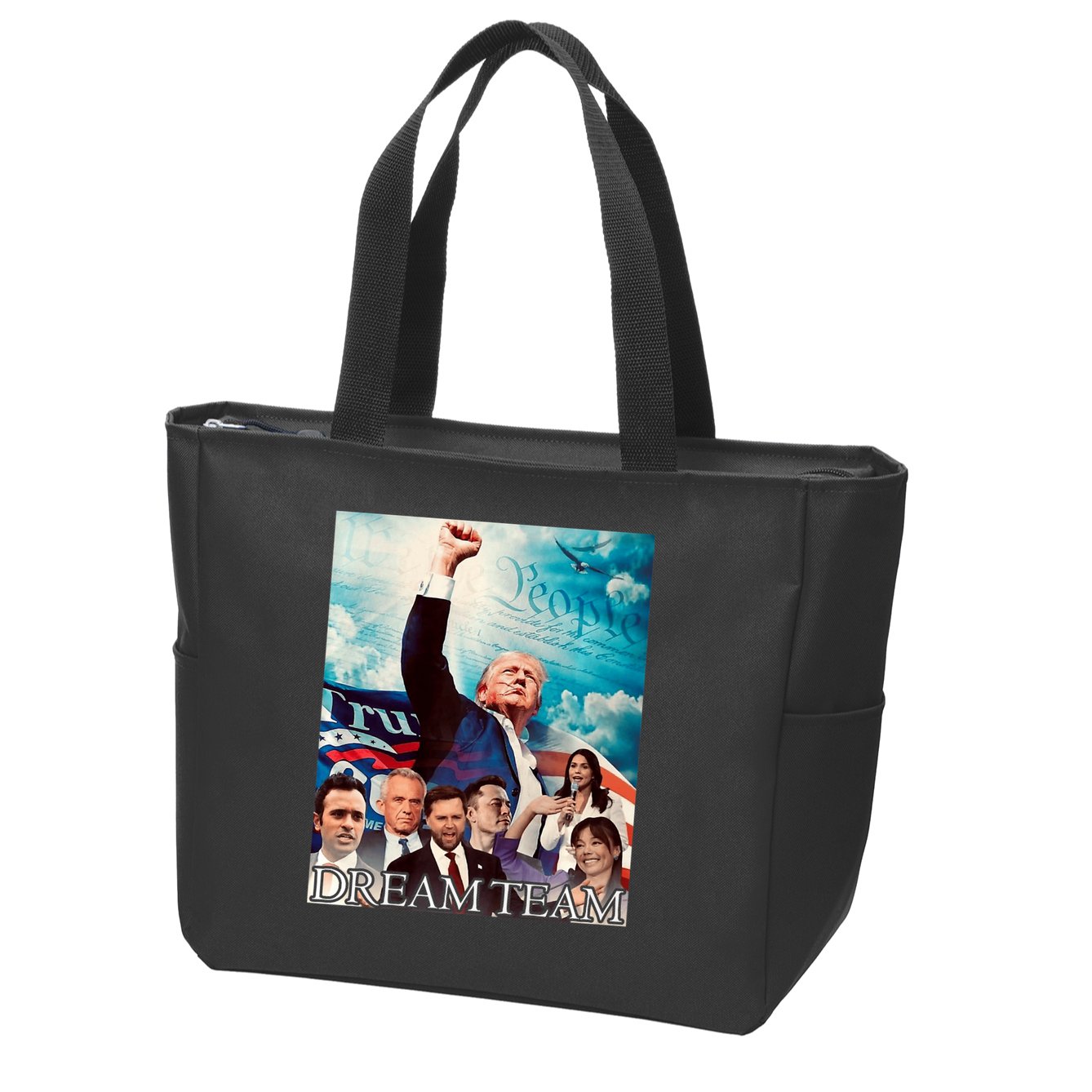 Trump 2024 Dream Team Zip Tote Bag