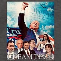 Trump 2024 Dream Team Vector Backpack