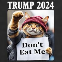 Trump 2024 Dont Eat Me Funny Cat Election Cool Comfort Performance Bucket Hat