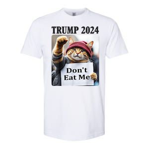 Trump 2024 Dont Eat Me Funny Cat Election Softstyle® CVC T-Shirt