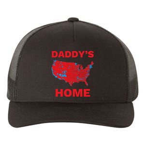 Trump 2024 DaddyS Home Trump Won 2024 Electoral College Map Yupoong Adult 5-Panel Trucker Hat