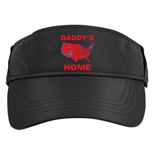 Trump 2024 DaddyS Home Trump Won 2024 Electoral College Map Adult Drive Performance Visor