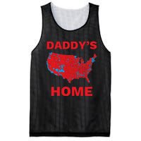 Trump 2024 DaddyS Home Trump Won 2024 Electoral College Map Mesh Reversible Basketball Jersey Tank