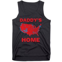 Trump 2024 DaddyS Home Trump Won 2024 Electoral College Map Tank Top