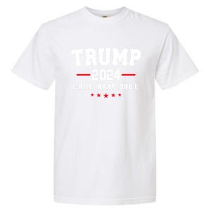 Trump 2024 Drill Baby Drill Funny Pro Trump Garment-Dyed Heavyweight T-Shirt