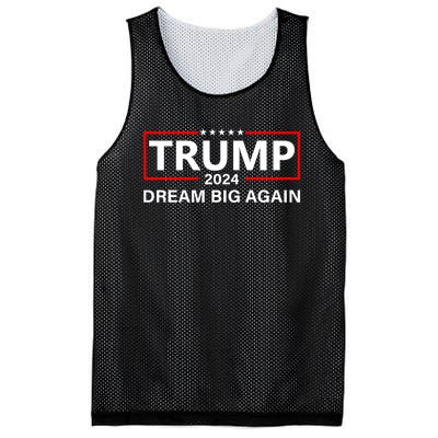 Trump 2024 Dream Big Again Mesh Reversible Basketball Jersey Tank