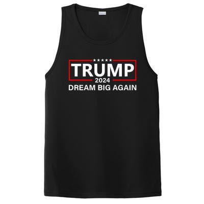 Trump 2024 Dream Big Again PosiCharge Competitor Tank