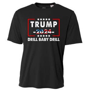 Trump 2024 Drill Baby Drill Funny Pro Trump Cooling Performance Crew T-Shirt