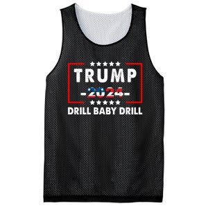 Trump 2024 Drill Baby Drill Funny Pro Trump Mesh Reversible Basketball Jersey Tank