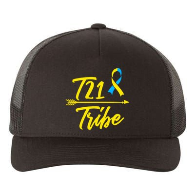 Trisomy 21 Down Syndrome Awareness Gift Yupoong Adult 5-Panel Trucker Hat