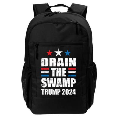 Trump 2024 | Drain The Swamp | Support Donald Trump Daily Commute Backpack