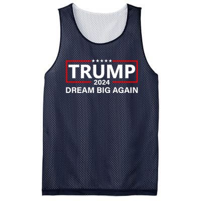 Trump 2024 Dream Big Again Mesh Reversible Basketball Jersey Tank