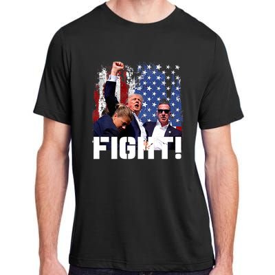 Trump 2024 Donald Trump Fist Pump Adult ChromaSoft Performance T-Shirt