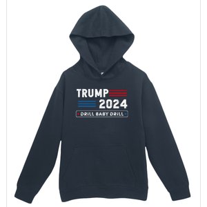 Trump 2024 Drill Baby Drill Urban Pullover Hoodie