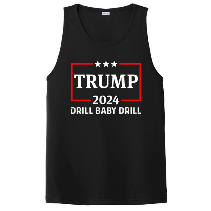 Trump 2024 Drill Baby Drill PosiCharge Competitor Tank