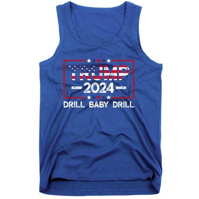 Trump 2024 Drill Baby Drill Tank Top