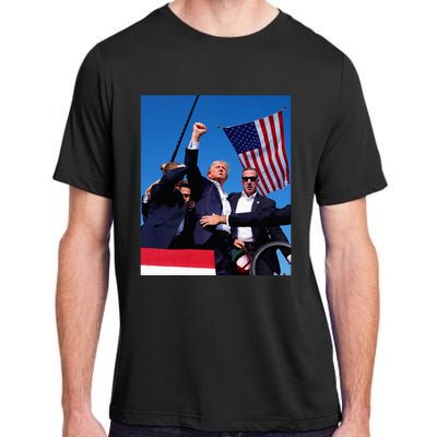 Trump 2024 Donald Trump Fist Pump Adult ChromaSoft Performance T-Shirt