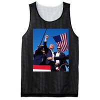 Trump 2024 Donald Trump Fist Pump Mesh Reversible Basketball Jersey Tank