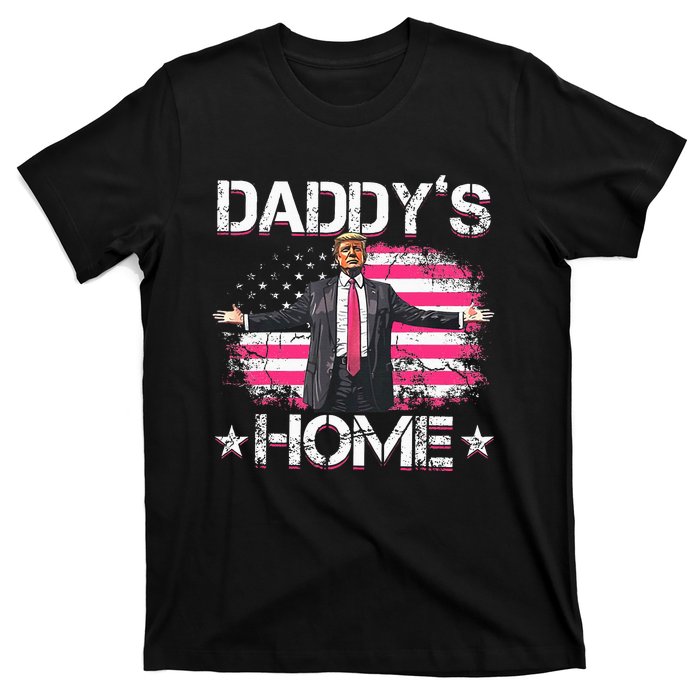 Trump 2024 Daddys Home Funny Trump T-Shirt