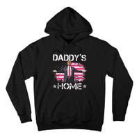 Trump 2024 Daddys Home Funny Trump Tall Hoodie