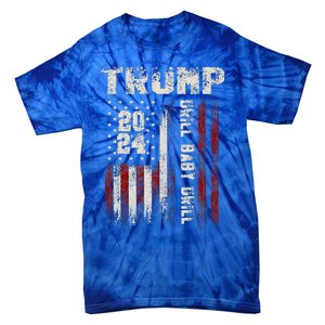 Trump 2024 Drill Baby Drill Tie-Dye T-Shirt