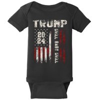 Trump 2024 Drill Baby Drill Baby Bodysuit