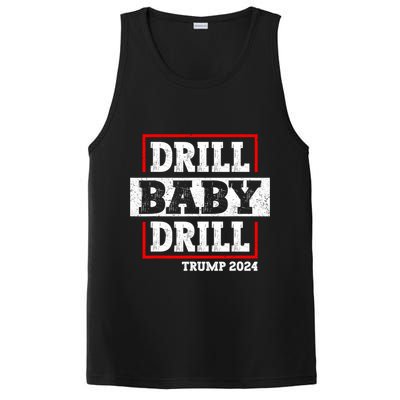 Trump 2024 Drill Baby Drill PosiCharge Competitor Tank
